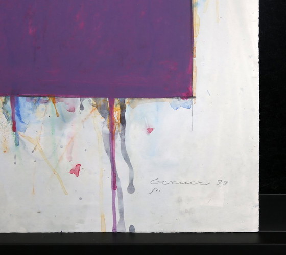 Image 1 of Berner, Bernd - Zonder titel - 1999 - Gouache op handgeschept papier - met de hand gesigneerd