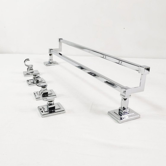 Image 1 of Set wandhangers voor de badkamer, Duitsland, jaren 80