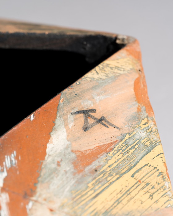 Image 1 of Oggetto a ciotola dell'artista e ceramista tedesco (RDT) Karl Fulle, Studio Ceramic Art degli anni '90