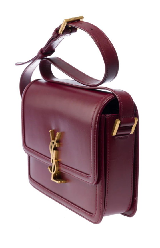 Image 1 of Sac YVES SAINT LAURENT en Cuir Bordeaux - 103446