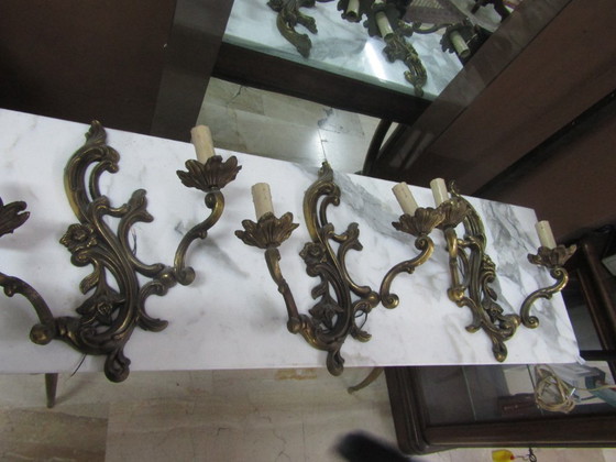 Image 1 of tris appliques bronzo