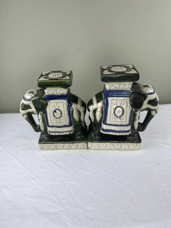 Pair of vintage ceramic bookends – Decorative Objects, Porcelain (photo 7 of 11)