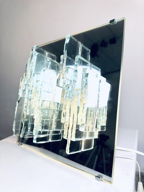 Image 1 of C-1715 'BREUKRELIEF' WANDLEUCHTE VON WILLEM VAN OYEN FÜR RAAK AMSTERDAM, NIEDERLANDE, 1968