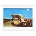 Le Douanier Rousseau Litografia La zingara addormentata 1990