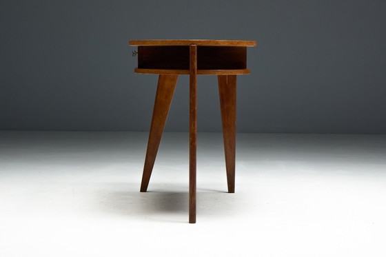 Image 1 of Tripod Desk by Jacques Adnet, France, 1950s
