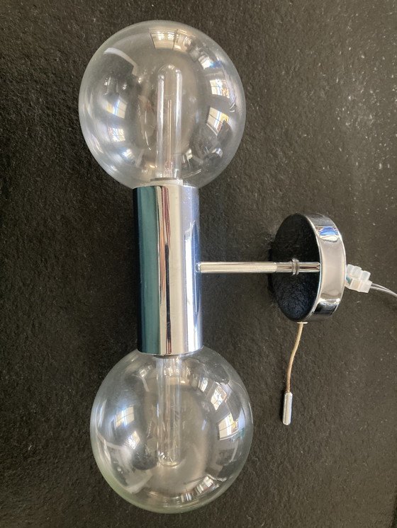 Image 1 of Space Age wandlamp van Staff naar een ontwerp van de Japanse ontwerper Motoko Ishii