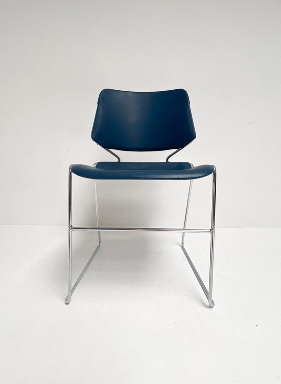 Image 1 of Set of 6 Matrix Krueger Chairs by Thomas Tolleson, 1970's