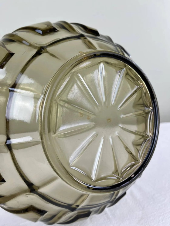 Insalatiera Art Déco in vetro fumé – Ciotole, Crystal, Glass, Art Deco (photo 6 of 10)