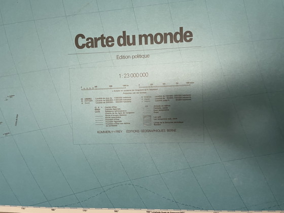 Image 1 of Carte du monde politique