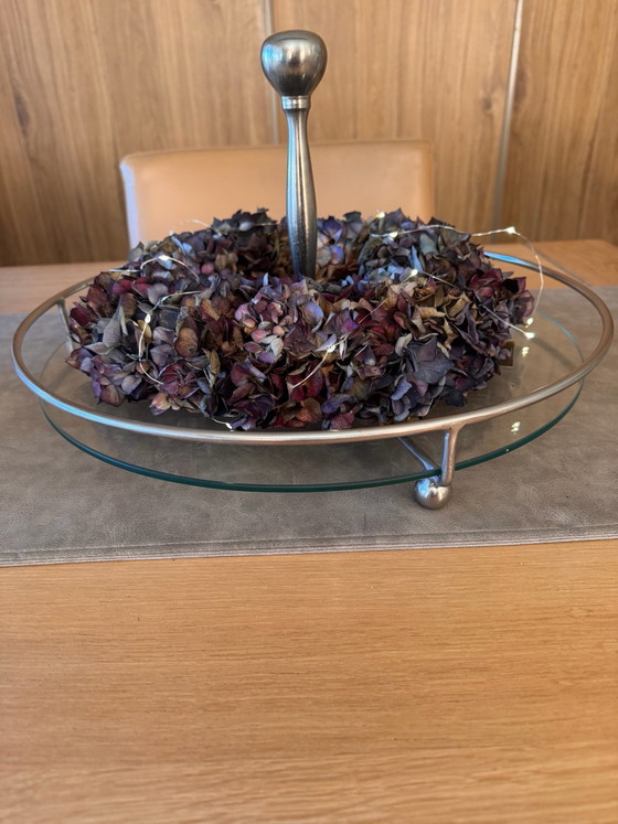 Riviera Maison Woldingham Cake Stand - etagère - – Rivièra Maison, Tafelaccessoires, IJzer, Glas (photo 12 of 12)