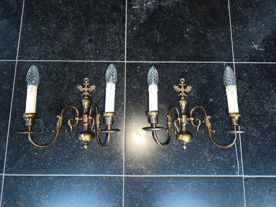 Image 1 of Conjunto de lámparas de pared antiguas