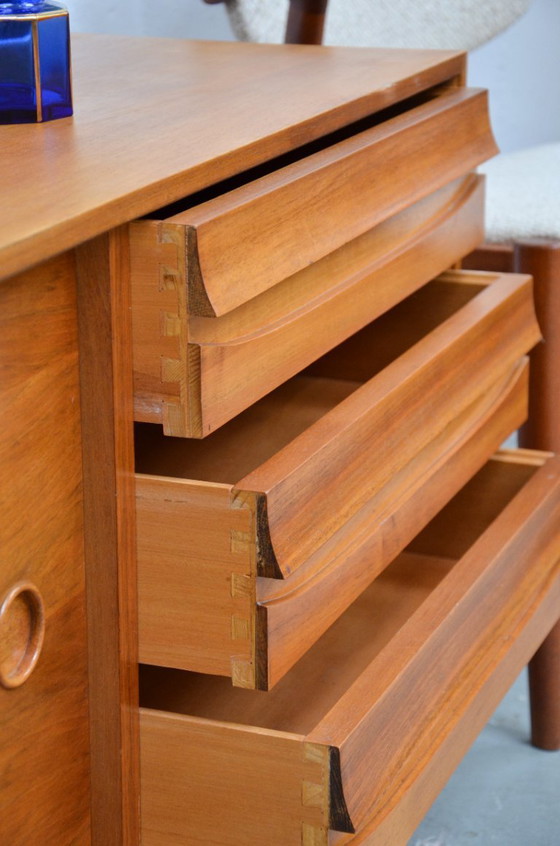 Image 1 of Vintage lowboard, sideboard, TV cabinet, chest of drawers, mid-century 1960s