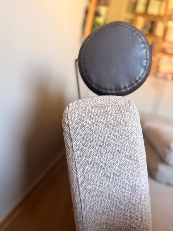 Brühl Four-Two – divano componibile con chaise longue e poggiatesta in pelle – Sofà, Textile (photo 27 of 30)