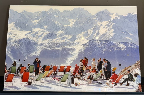 Image 1 of Slim Aarons - Faulenzen in Verbier