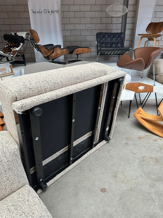 Vitra Soft Sofa 3 posti, Jasper Morrison (diversi in stock) – Divani, Metallo, Tessile (photo 5 of 7)