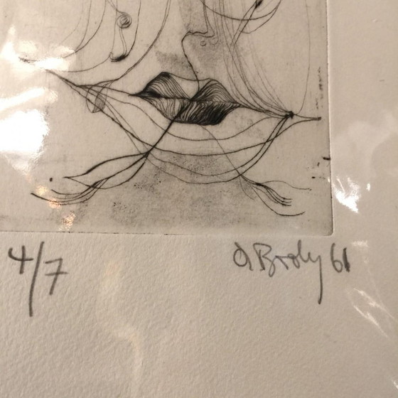 Anne Body, Jezebel, Incisione su carta, 1961 – Litografie e stampe, Paper (photo 3 of 9)