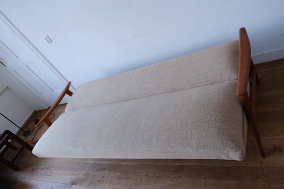 Image 1 of Vintage bank / daybed - 1950s/60s