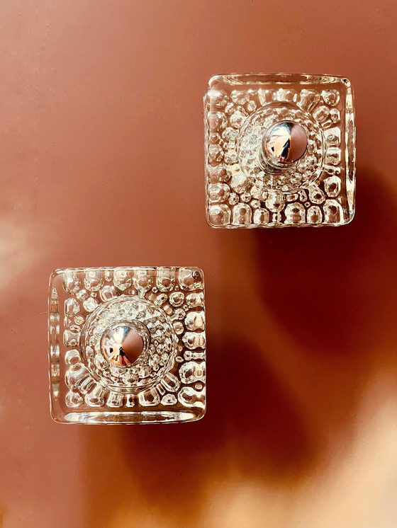 Image 1 of Set di lampade da parete Hillebrand Ice Cubes