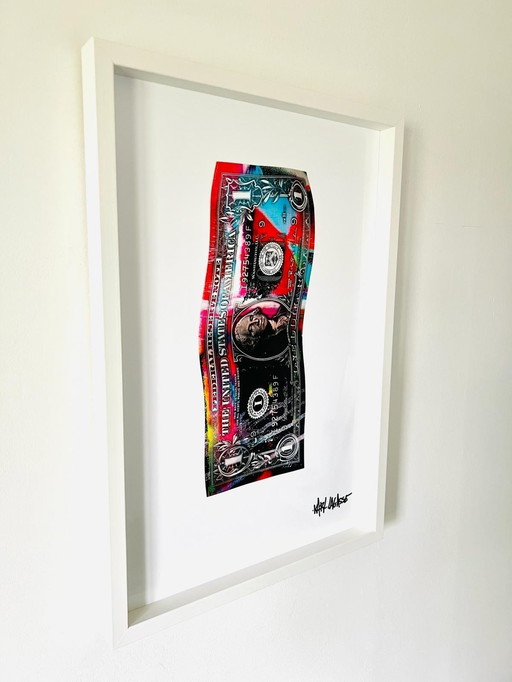 Impression plexiglass encadrée - Karl LAGASSE - Art Dollar 35