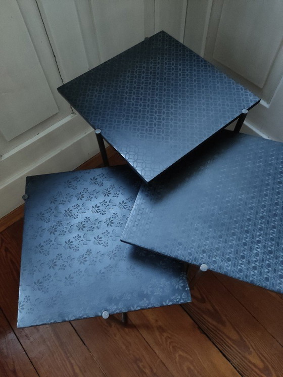 Image 1 of Capo d'opera Mini Set de table d'appoint, Lava-Tattoo, Alessio Bassan 2015, noir