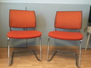 2 originele eetkamerstoelen Gispen 