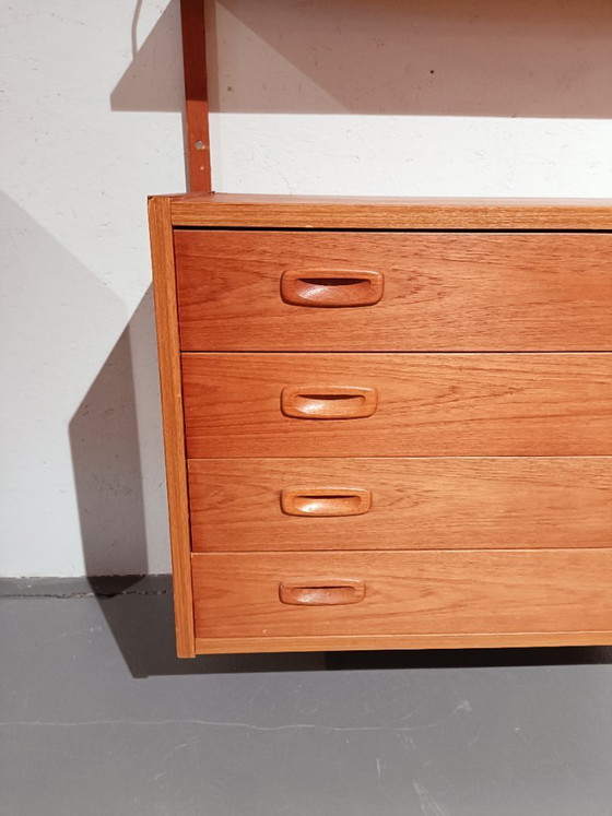 Image 1 of Vintage wandsysteem| PS System Denmark | Teak