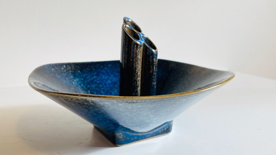 Image 1 of Vaso in ceramica geometrica vintage