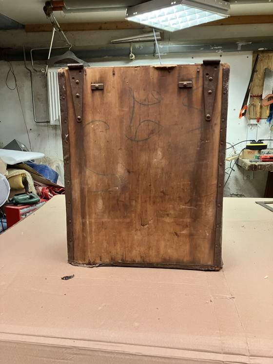 Caisse à Thé Vintage – Armoires de rangement, Wood, Metal (photo 6 of 7)