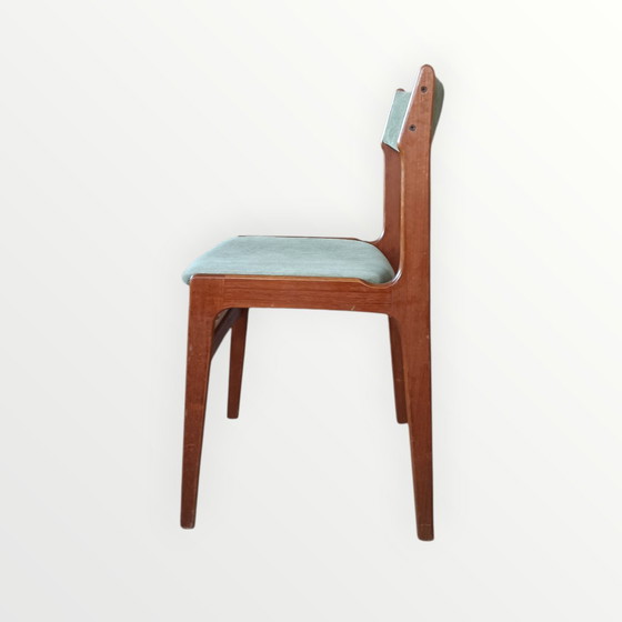 Image 1 of 6 chaises de salle à manger vintage Erik Buch