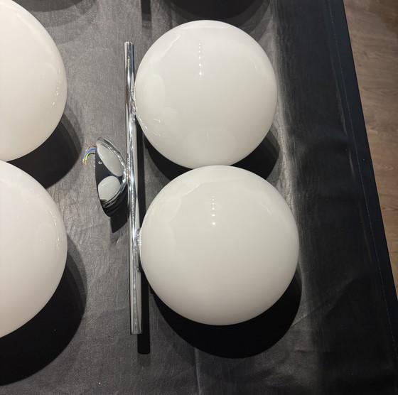 Image 1 of Flos IC C/W1 Double lampe murale chromée