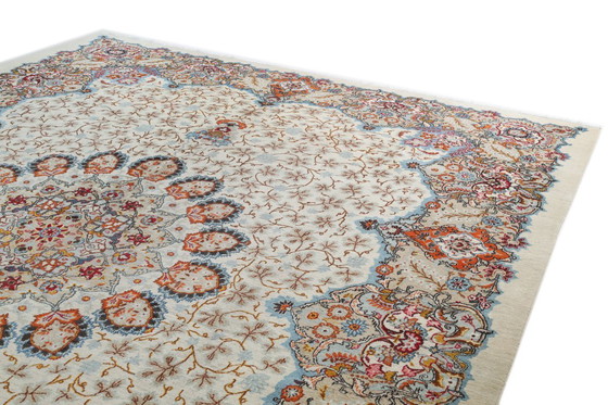 Image 1 of Tappeto persiano Kashan 4,40 x 3,35 Tappeto orientale pregiato n. 1060