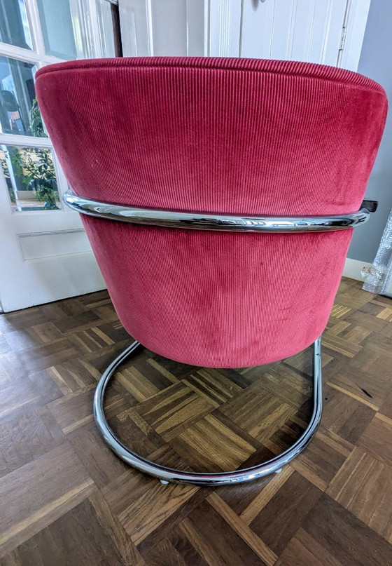 Image 1 of Sillón Jan de Bouvrie con estructura cromada