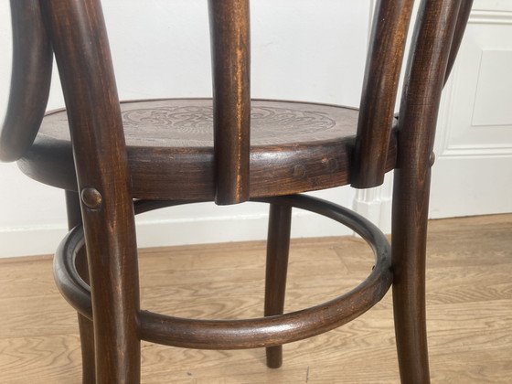 Image 1 of 6x Thonet No. 18 Chairs By Fischel, Ca. 1920