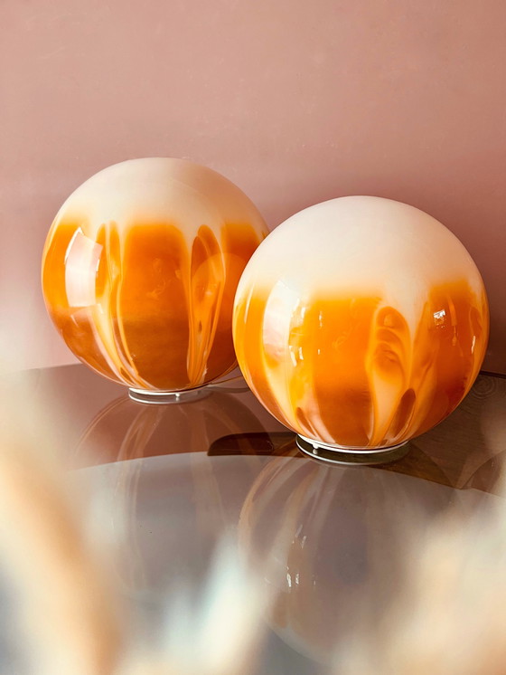 Image 1 of Set Wofi Leuchten globe lamps