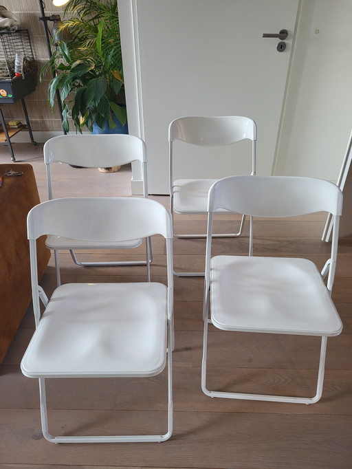 4x Ted folding chairs Niels Gammelgaard