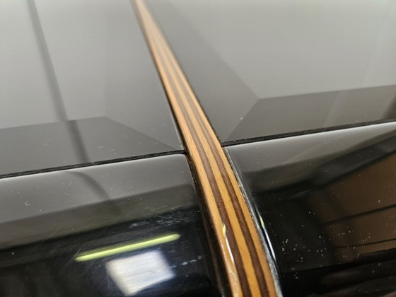Pierre Cardin Extendable Dining Table in Black Lacquered Wood, 1970 (photo 7 of 22)