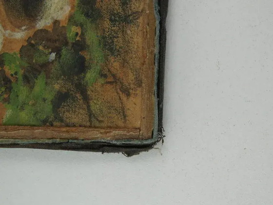 Mitte des 19. Jahrhunderts "Der Triumph des Pan" Figuratives Landschaftsölgemälde Ernst Stückelberg (photo 6 of 13)