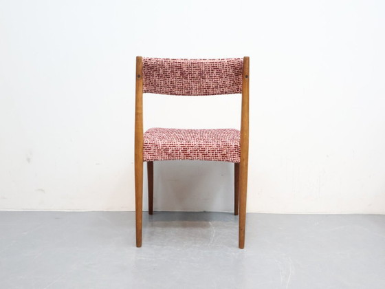 Image 1 of Chaises vintage en palissandre, nouveau revêtement