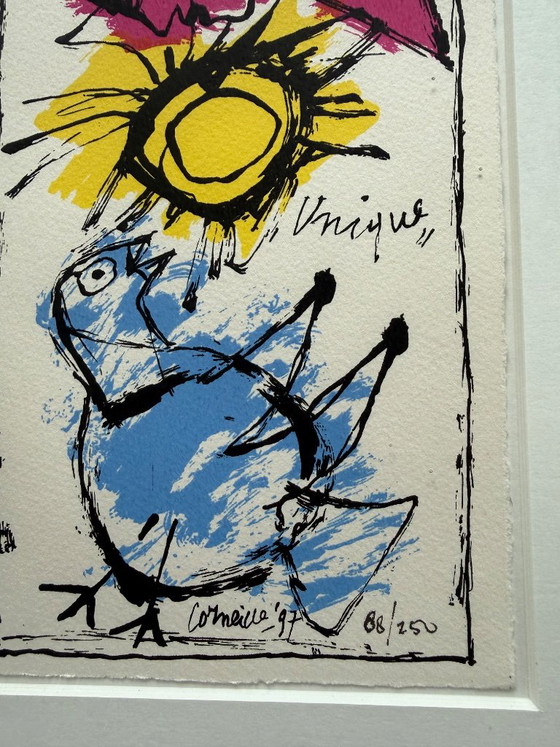 Corneille lithografie – Litho's & Zeefdrukken, Papier (photo 2 of 5)