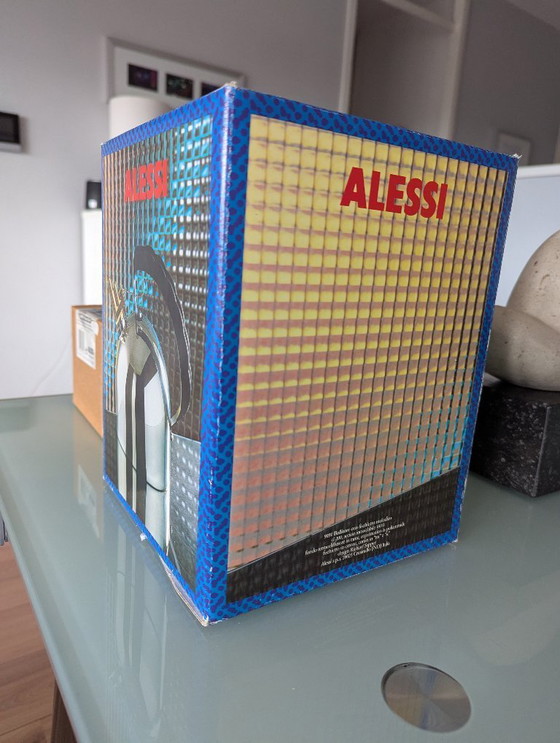 Image 1 of Alessi “9091” Fluitketel – Space Age Design – Ontwerp door Richard Sapper – Italiaans Design