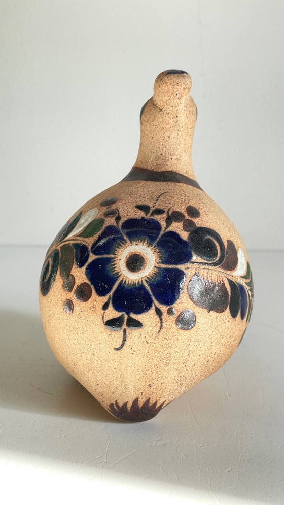 Image 1 of BIRD Handmade stoneware Mexico VINTAGE