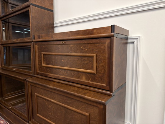 Libreria angolare classica stile inglese Globe Wernicke – Librerie, Vetro, Metallo (photo 16 of 20)