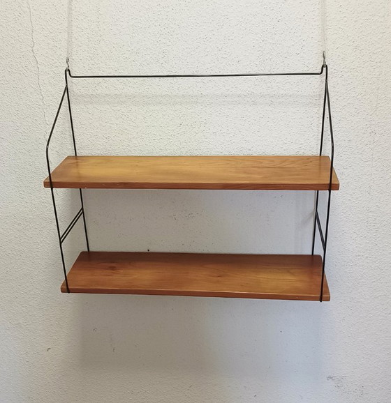 Apart Vijftiger Jaren Wandrek – Wandkast, Metal, Wood (photo 6 of 9)