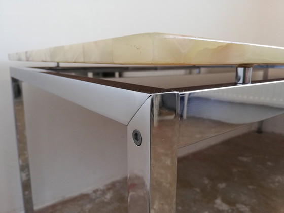 Image 1 of Mid-Century Onyx Salontafel