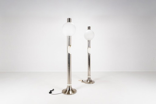 Floor lamps by Angelo Brotto for Esperia, Italy, 1960s