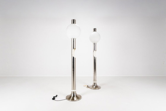 Image 1 of Floor lamps by Angelo Brotto for Esperia, Italy, 1960s