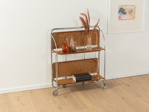 Carrito de servicio de comedor de Bremshey, década de 1970