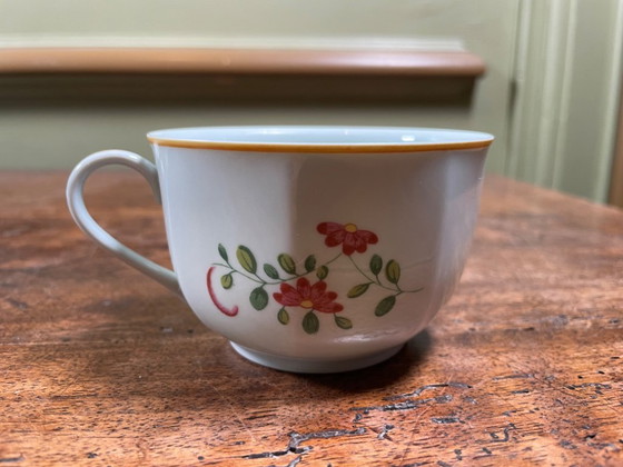 Image 1 of Servizio da tè Limoges Raynaud – 12 tazze – Vintage anni '60/'70