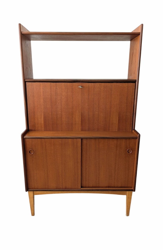 Image 1 of Buffet vintage suédois, secrétaire Bräntorps Möbelfabrik