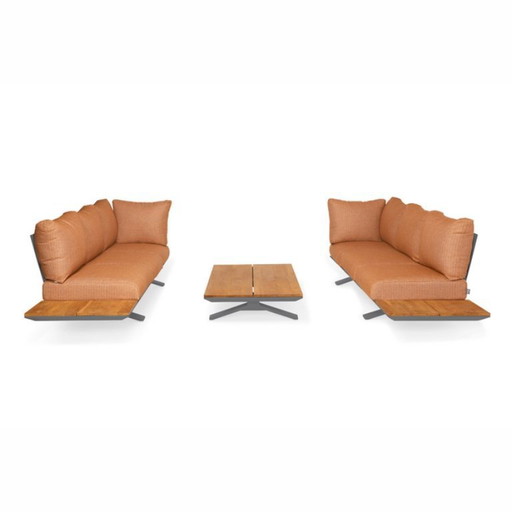Suns Stockholm Ibiza Style Farbkissen Terra Coral – loungesets, Textile